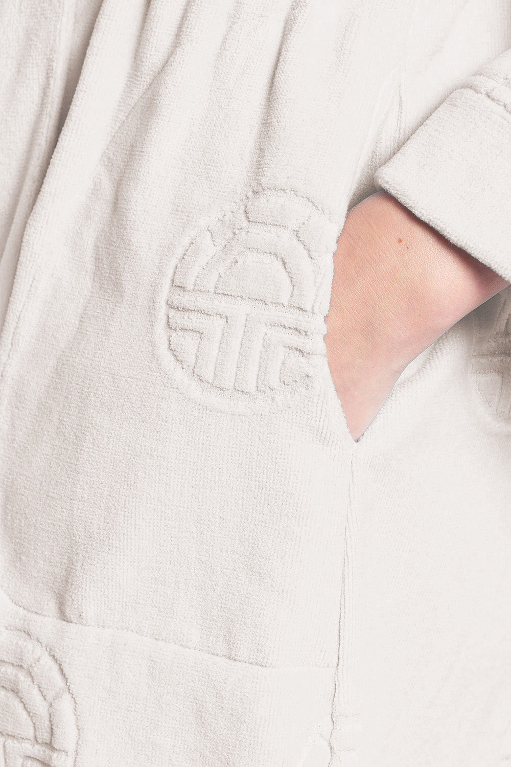 Féraud Midi Bathrobe, Jacquard