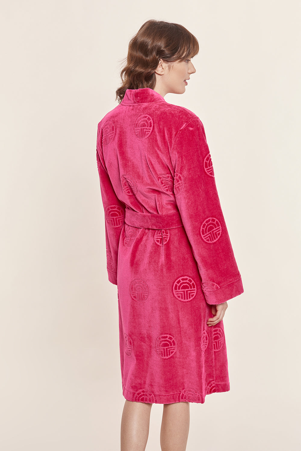 Rückansicht von Féraud Mantel Knielang