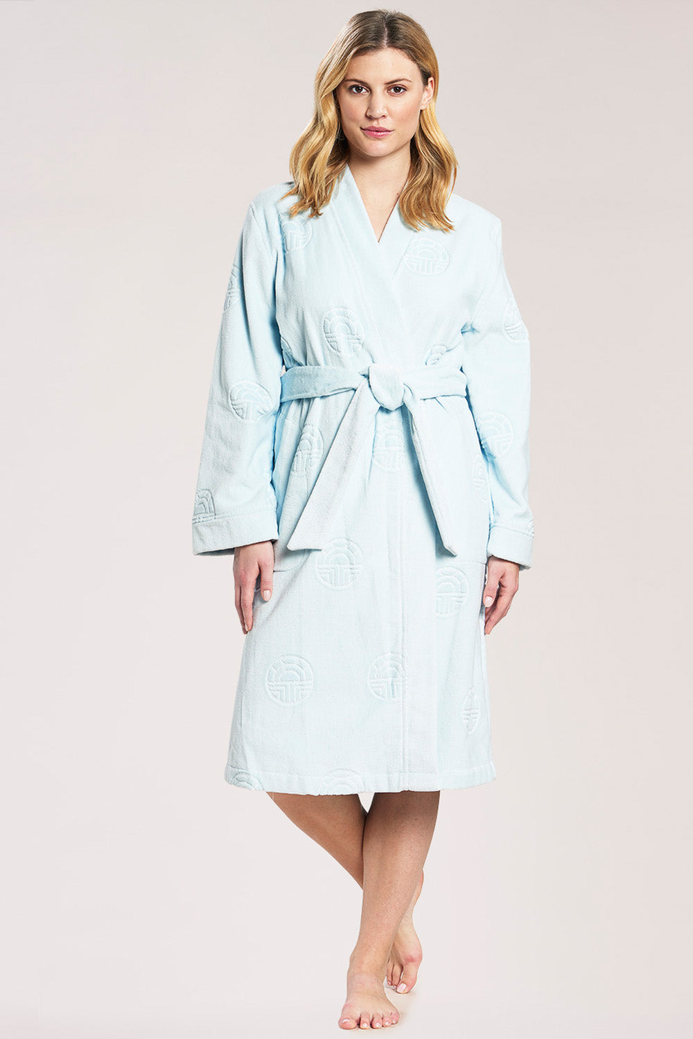 Frontalbild von Féraud Mantel Knielang