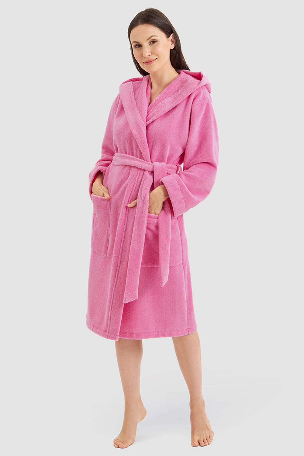 Frontalbild von Féraud Mantel Midi