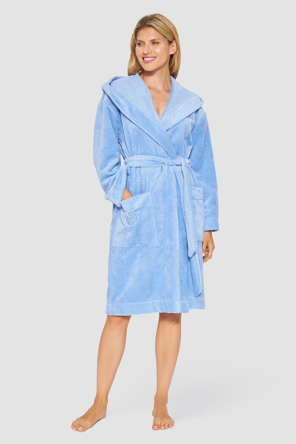 Frontalbild von Féraud Mantel Midi