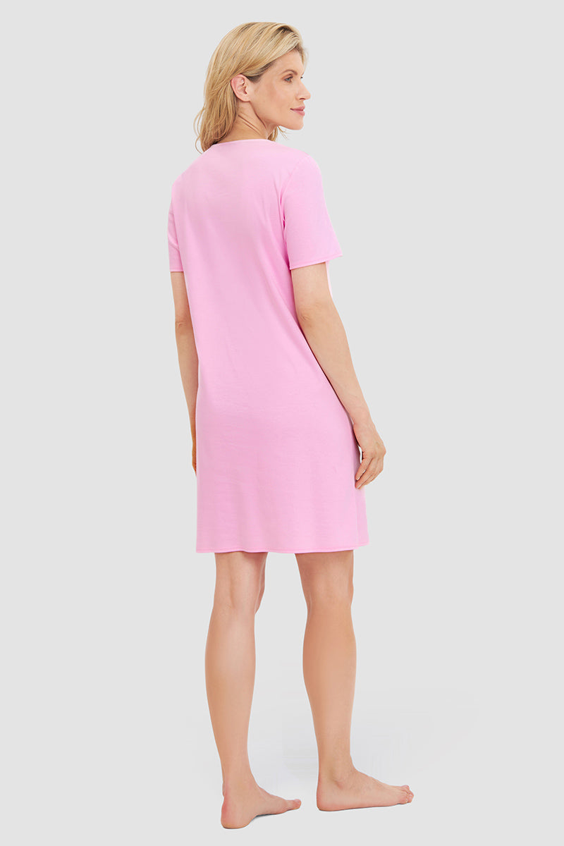 Rückansicht von Féraud Nachthemd Knielang