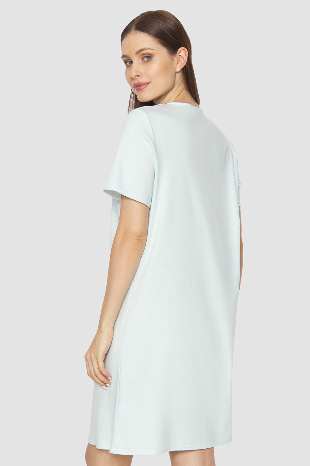 Rückansicht von Féraud Nachthemd Knielang