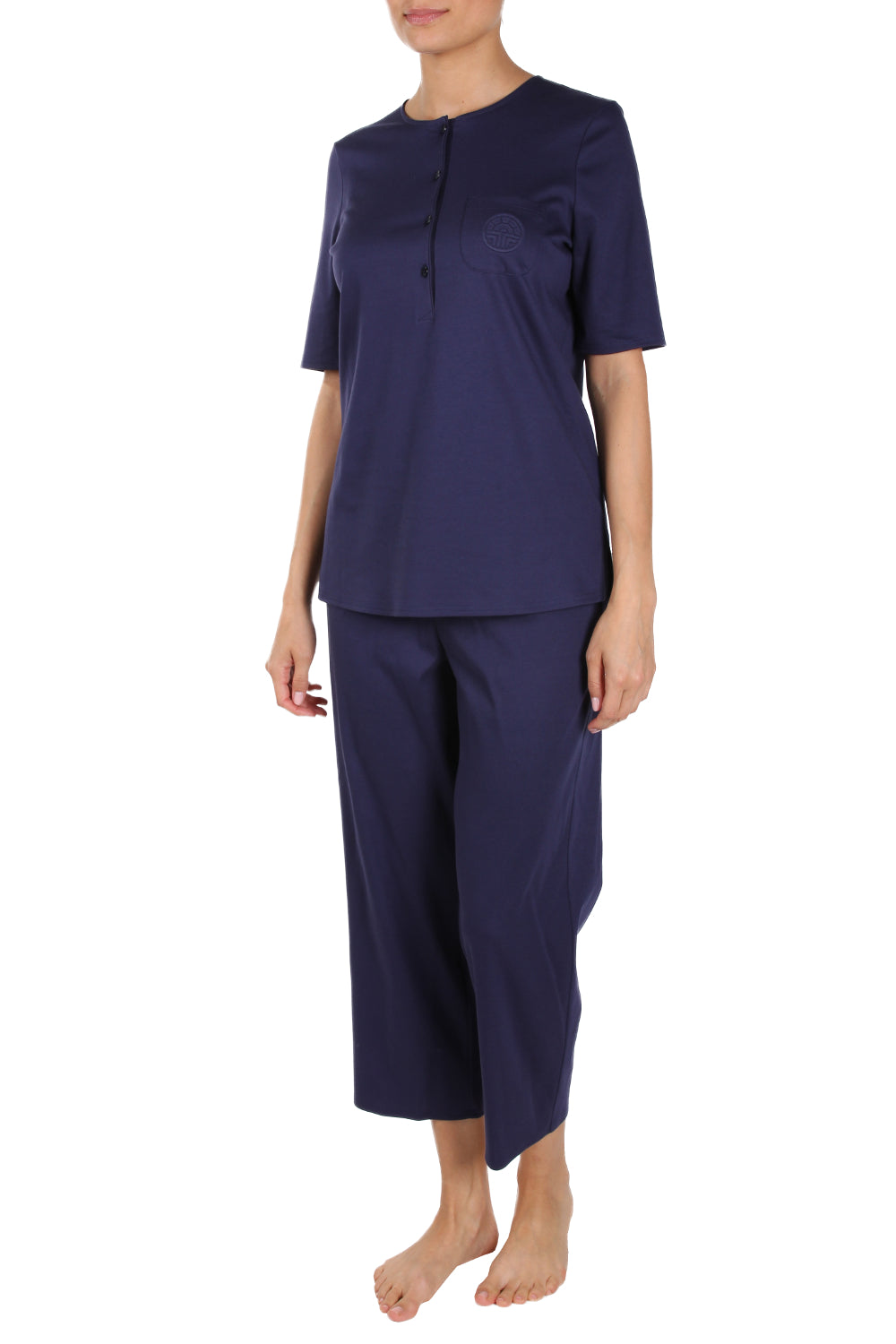 Frontalbild von Féraud Pyjama 7/8-Hose