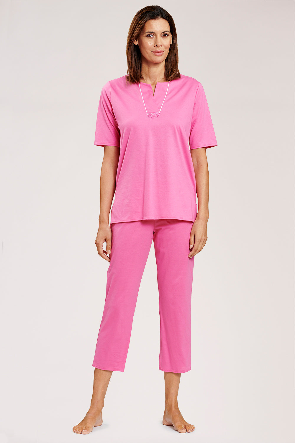 Frontalbild von Féraud Pyjama 7/8-Hose