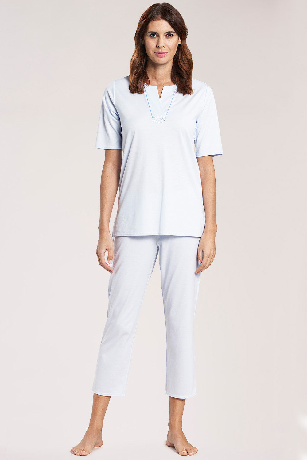 Frontalbild von Féraud Pyjama 7/8-Hose