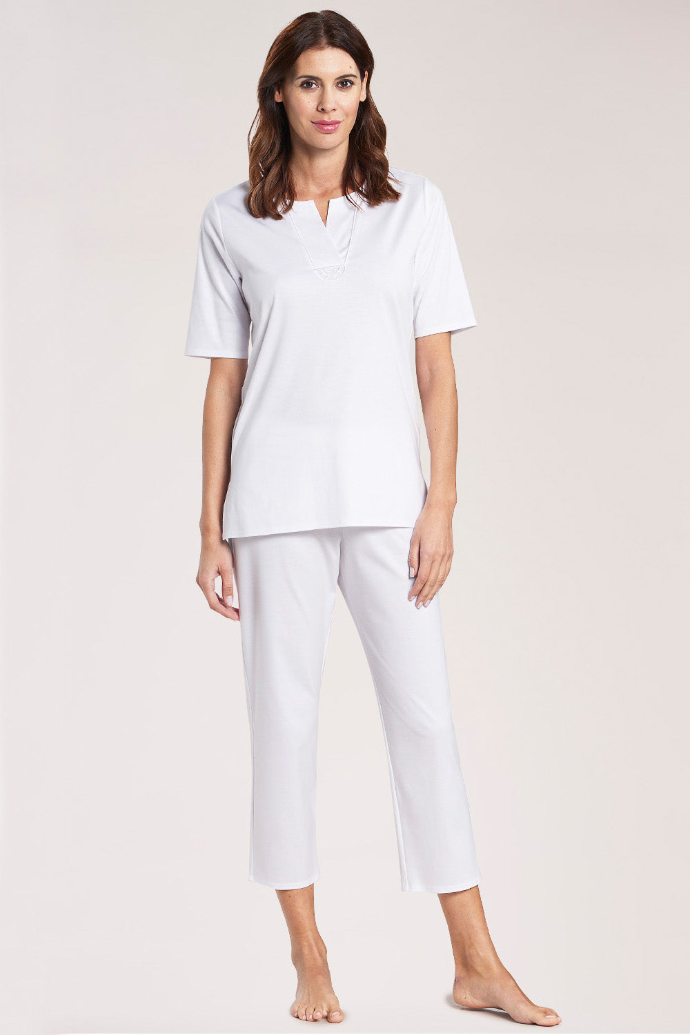 Frontalbild von Féraud Pyjama 7/8-Hose