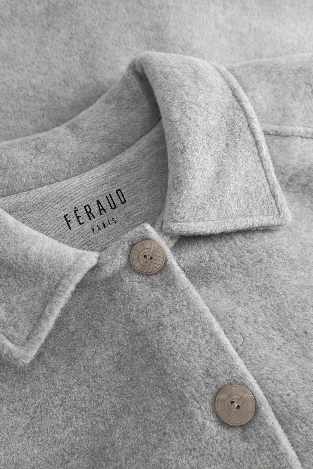 Féraud Hausanzug Lang, Fleece mit Knöpfen