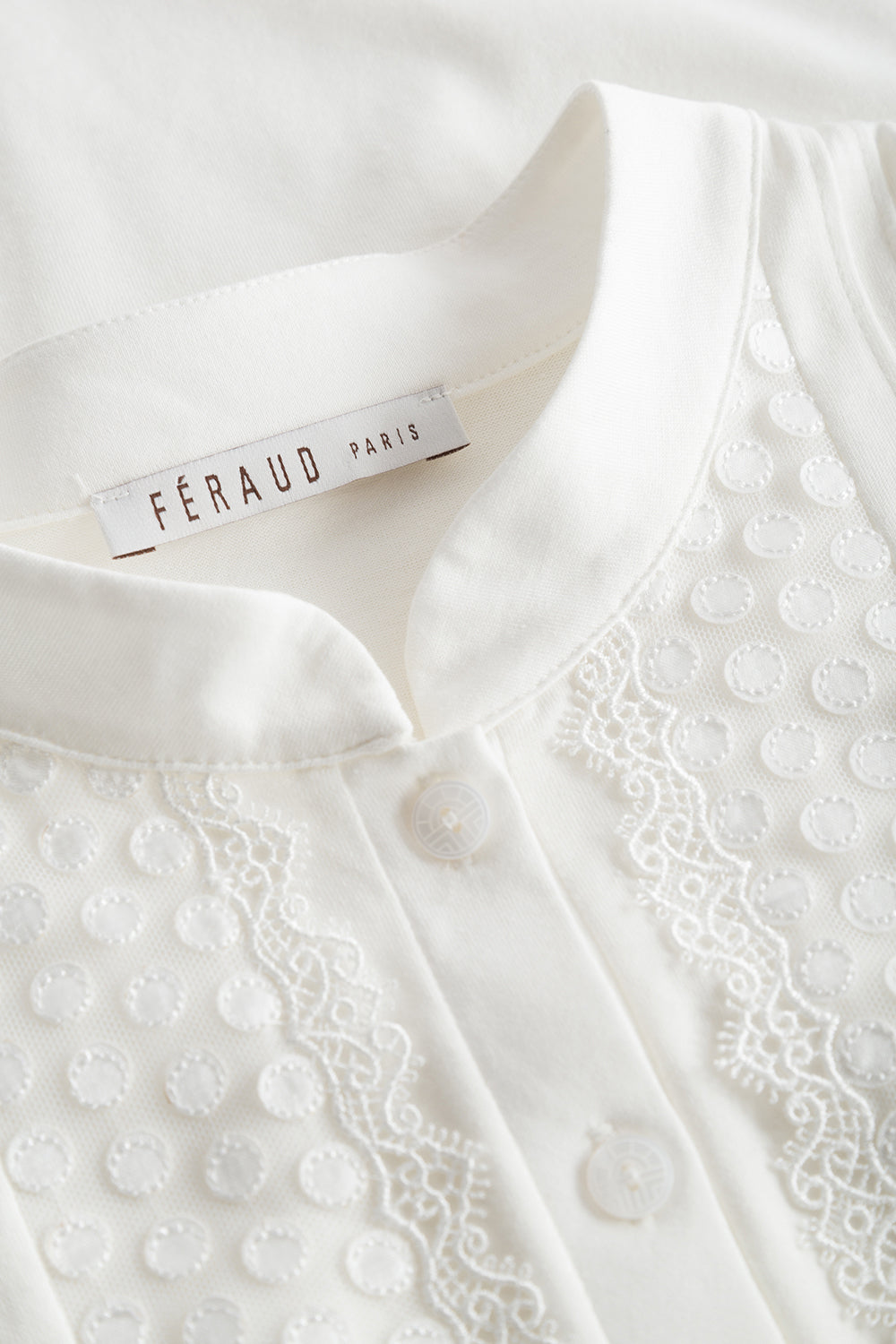 Detailbild von Féraud Nachthemd Langarm