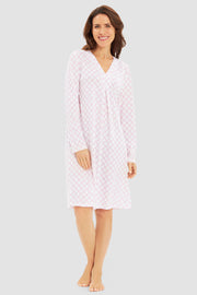 Frontalbild von Féraud Nachthemd Langarm