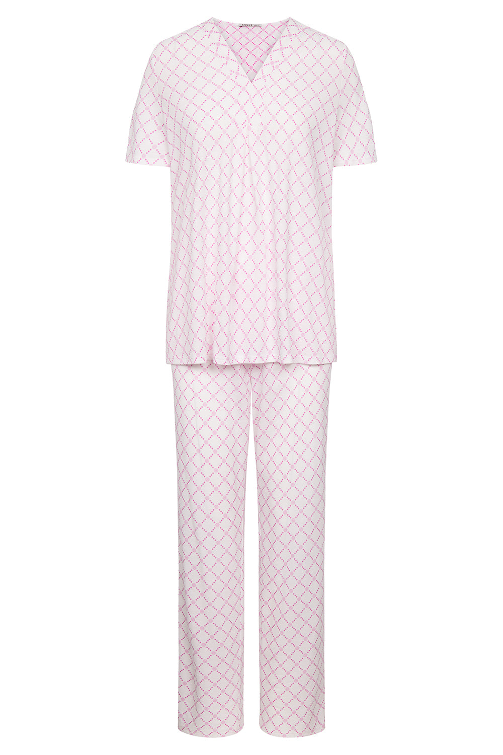 Féraud Pyjama Lang, Rautenmuster