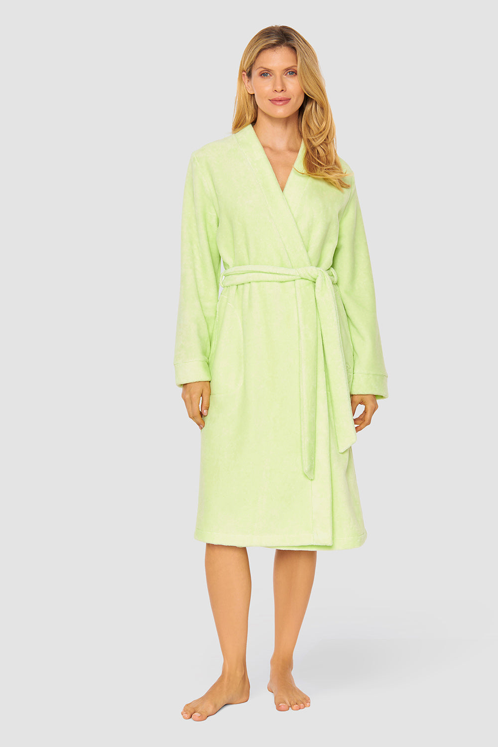 Frontalbild von Féraud Mantel Knielang