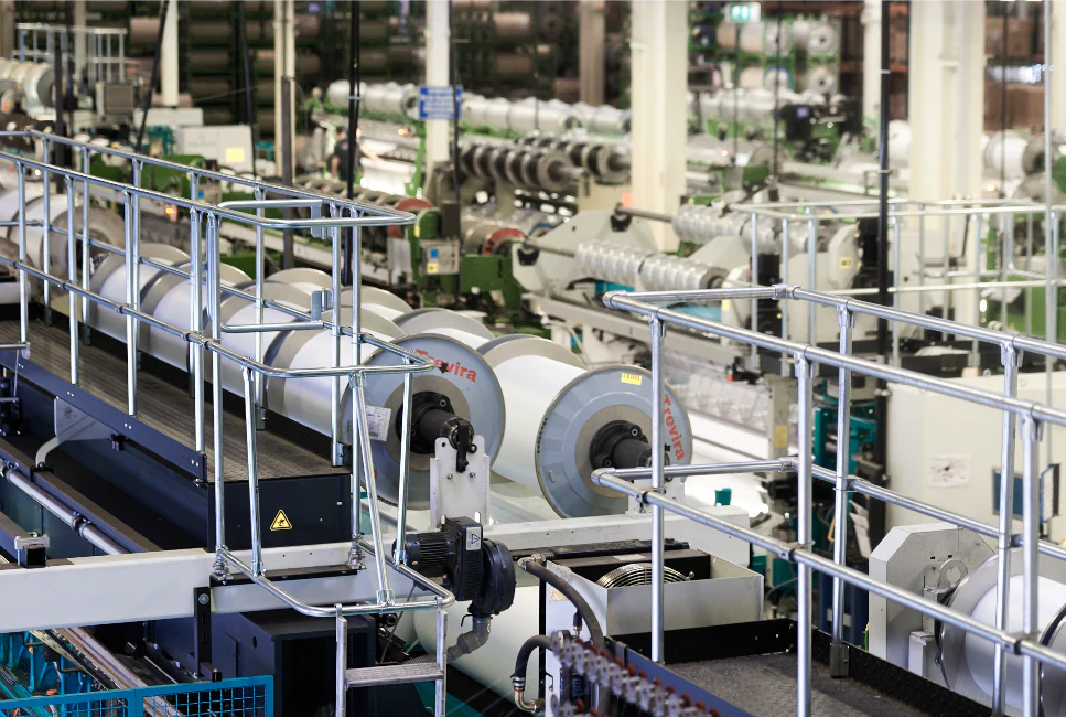 Textile Produktion bei Rösch Fashion