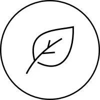 Umwelticon in Form eines Blattes